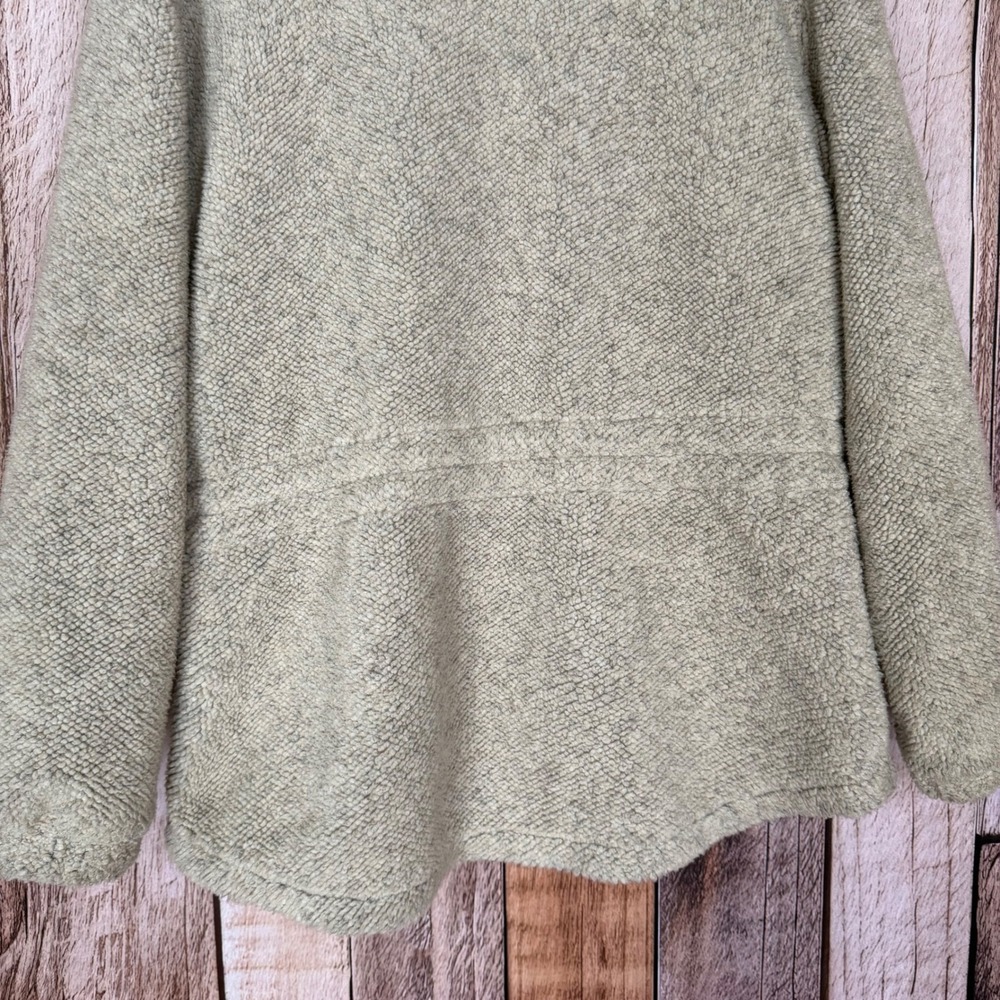Woolrich Vintage Sherpa Fleece Jacket Vintage USA Made Full Zip Women's Large - Picture 6 of 9